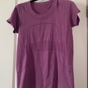 Lululemon Purple Swiftly Sleeve Tee Shirt